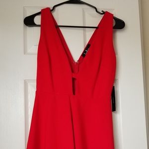 Lulu's Red Night Out Dress NWT A-Line